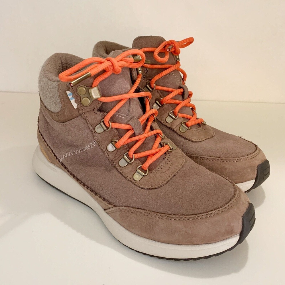 TOMS Cascada Waterproof Sneaker Women 6 Brown